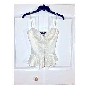 WORN ONCE- Love Culture Bustier Top Size Medium